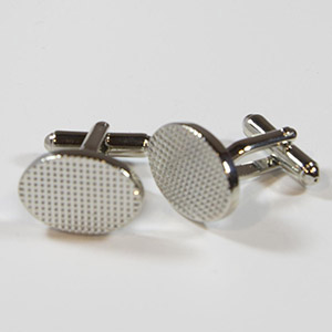 Gemelli Cufflinks Ovale 100% Ottone